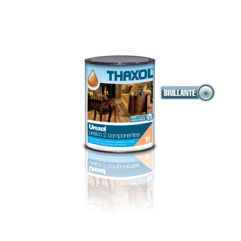 Thaxol Laca Ureica Brillante Blanco 1 lt C/Catalizador