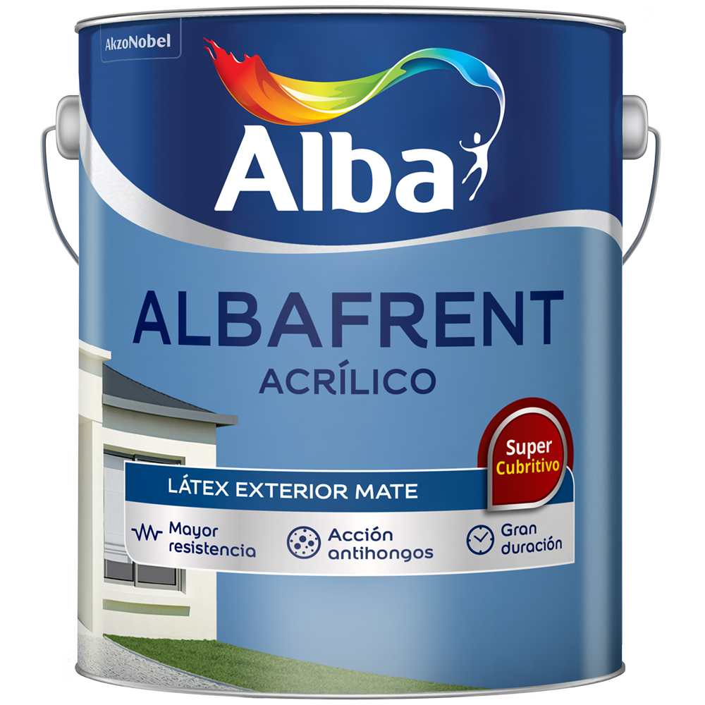 Albafrent latex ext. blanco x 1 lt.