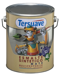 Tersuave sintético Negro mate x 0.250 lt.