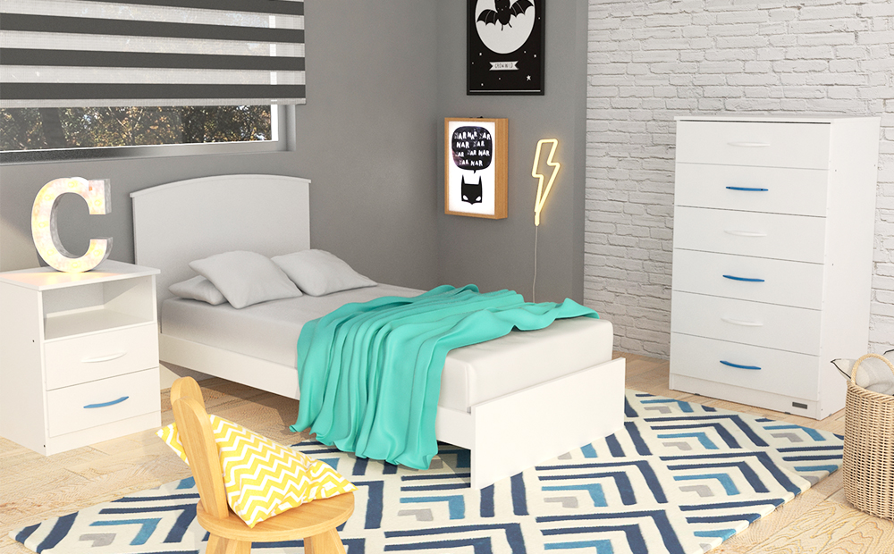 CAMA 1 PL FIONA EXPRESS BLANCA