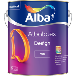 [1167101004] Albalatex design Blanco mate x 4 lts.