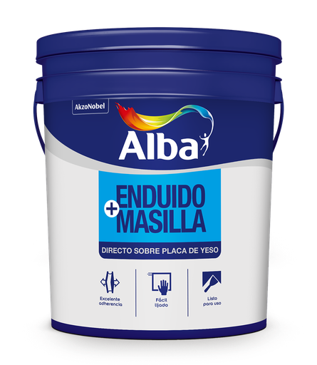 Alba enduido interior+masilla standard x 20 lts./33 kgs.